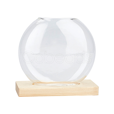 Glass Vase DJEW-WH0007-59A-1
