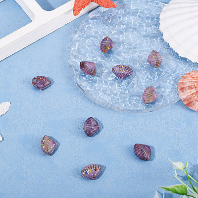 10Pcs Handmade Lampwork Beads LAMP-TADJ0001-07C-1