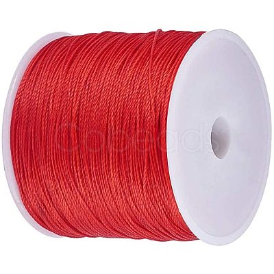 Round Waxed Polyester Cords YC-PH0002-04C-0.5mm-1