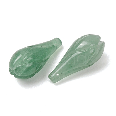 Natural Green Aventurine Carved Pendants GG-CBA04F4-01C-1