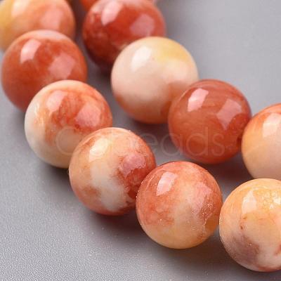 Natural Persian Jade Beads Strands G-H1625-6mm-PR11-1