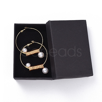 (Jewelry Parties Factory Sale)Brass Hoop Earrings EJEW-JE03939-1