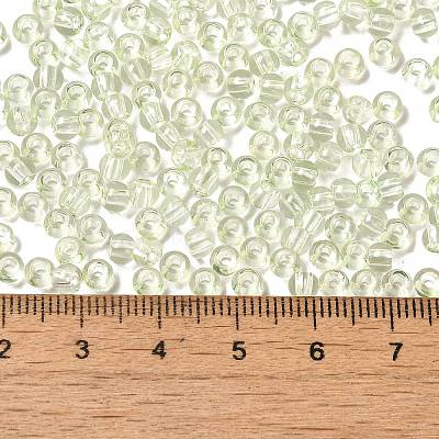 Transparent Colours Glass Seed Beads SEED-P007-02A-06-1