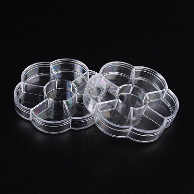 Plastic Bead Containers C120Y-1