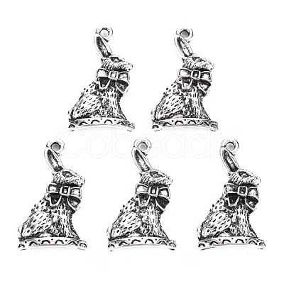 Tibetan Style Alloy Pendants PALLOY-T075-135AS-RS-1