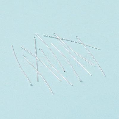 Brass Flat Head Pins KK-WH0058-03D-S-1