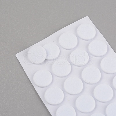 EVA Flat Round Invisible Earring Ear Support FIND-WH0048-24B-1