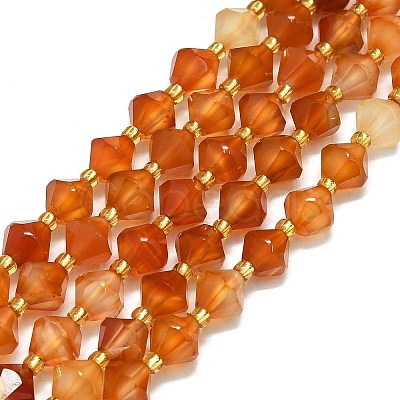 Natural Carnelian Beads Strands G-I376-B10-01-1