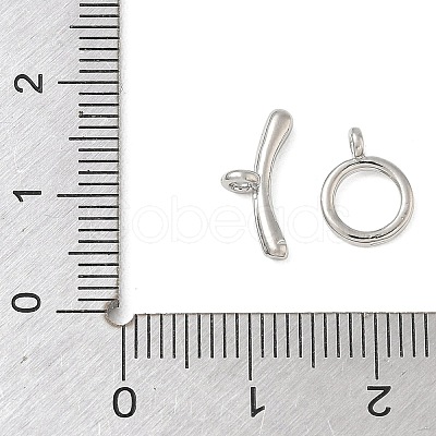 Brass Toggle Clasps KK-CBAFC6C-07I-P-1