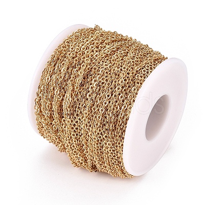 304 Stainless Steel Cable Chains CHS-R002-0.6mm-G-1