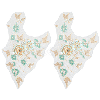 Polyester Embroidery Lace Sewing Ornaments DIY-WH20031-079B-1