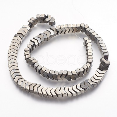 Non-magnetic Synthetic Hematite Beads Strands X-G-P218-13-02-1