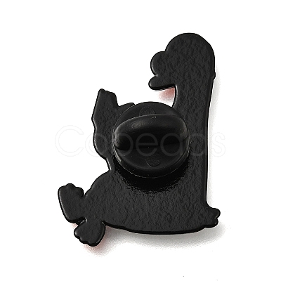 Reading Duck Enamel Pins JEWB-E797-01B-EB-1
