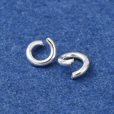 Brass Open Jump Rings KK-G604-08S-07-1