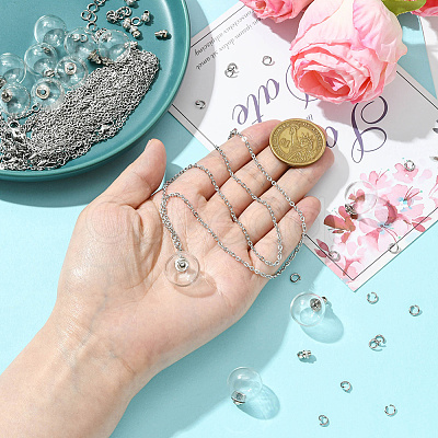 DIY Necklace Making Kits DIY-SC0030-96A-1