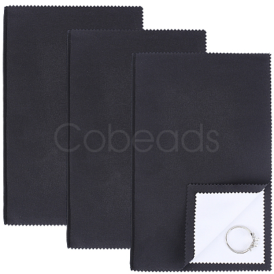 3Pcs Silver Polishing Cloth TOOL-CY0001-08B-1