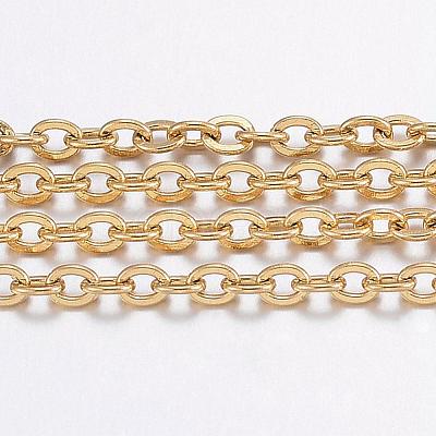 Ion Plating(IP) 304 Stainless Steel Cable Chains CHS-H017-02G-10M-1