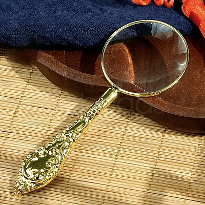 Vintage Retro Handheld Magnifying Glass PW-WG25308-01-1