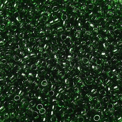 Transparent Colours Glass Round Seed Beads SEED-B001-06A-07-1