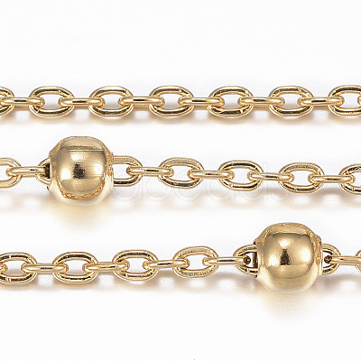 Ion Plating(IP) 304 Stainless Steel Cable Chains CHS-H009-30G-1