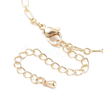 Brass Cable Chain Bracelet for Women BJEW-JB07898-1