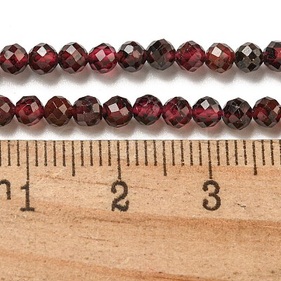 Natural Garnet Beads Strands X-G-I341-09C-1