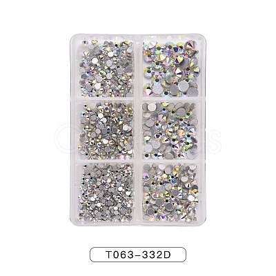 Glass Flat Back Rhinestone MRMJ-T063-332D-1