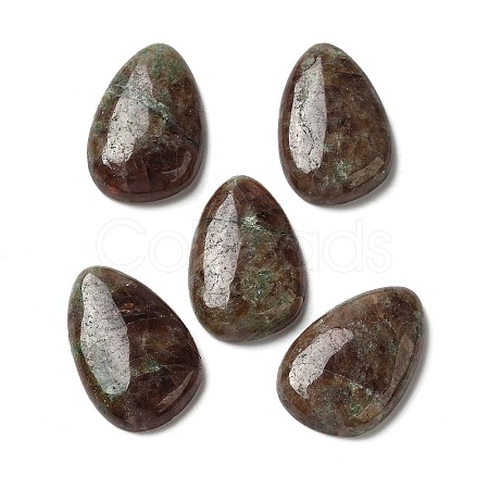 Natural Garnet Cabochons G-N343-04B-1
