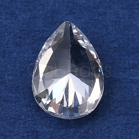 Teardrop-Shaped Cubic Zirconia Cabochons X1-ZIRC-TAC0004-02E-1
