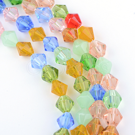 Glass Beads Strands GLAA-S050-4mm-1