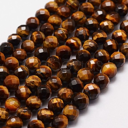 Natural Tiger Eye Beads Strands G-N0179-01-6mm-1