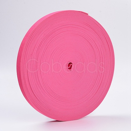 Colored Flat Elastic Rubber Band EC-WH0002-28-1