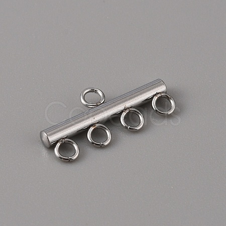 201 Stainless Steel Chandelier Component Links STAS-WH0043-06C-P-1-1