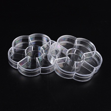 Plastic Bead Containers C120Y-1