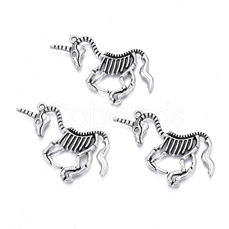 Tibetan Style Alloy Pendants X-TIBE-N010-54-1