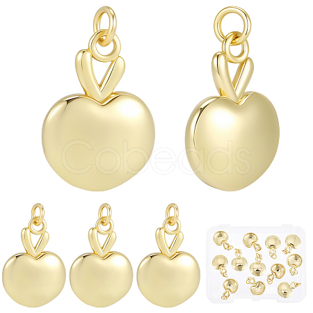 12Pcs Brass Pendants KK-BBC0025-52-1