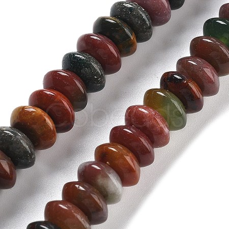 Natural Indian Agate Beads Strands G-P559-A08-02-1