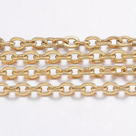 Ion Plating(IP) 304 Stainless Steel Cable Chains CHS-H017-02G-10M-1