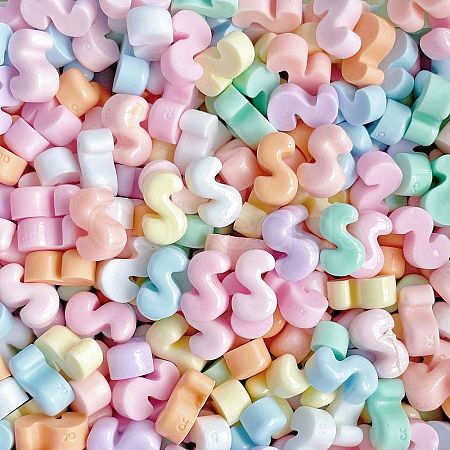 Opaque Resin Decoden Cabochons CRES-M033-01S-1