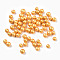 Small Craft Foam Balls, Round, for DIY Wedding Holiday Crafts Making, Goldenrod, 2.5~3.5mm