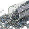 TOHO Round Seed Beads, Japanese Seed Beads, (176BF) Transparent AB Frost Gray, 8/0, 3mm, Hole: 1mm, about 1110pcs/50g