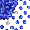 Preciosa&reg MAXIMA Crystal Round Stones, Czech Crystal, Bicone(436 11 177 Rivoli), Dura Foiling, 30050 Sapphire, SS47(10.55~10.9mm)