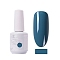 15ml Special Nail Gel, for Nail Art Stamping Print, Varnish Manicure Starter Kit, Steel Blue, Bottle: 34x80mm