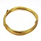 Round Aluminum Craft Wire, for Beading Jewelry Craft Making, Gold, 20 Gauge, 0.8mm, 10m/roll(32.8 Feet/roll)