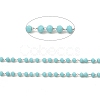 Glass Round Beaded Chain CHS-B003-01B-2