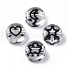 Transparent Acrylic Beads X-TACR-N010-002B-2