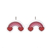 Wood Stud Earrings EJEW-M063-01H-4