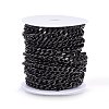 304 Stainless Steel Cuban Link Chains CHS-H020-06B-2
