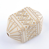 Plating Acrylic Beads PACR-Q102-156A-3