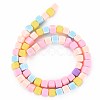Handmade Polymer Clay Beads Strands CLAY-T020-09F-2